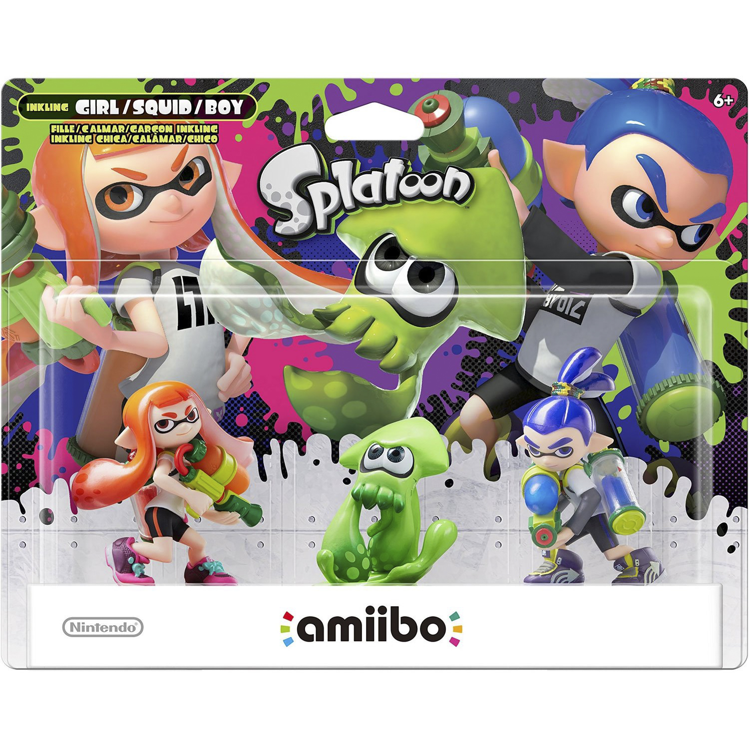 amiibo Splatoon 3er Pack amiibo Splatoon 3er Pack