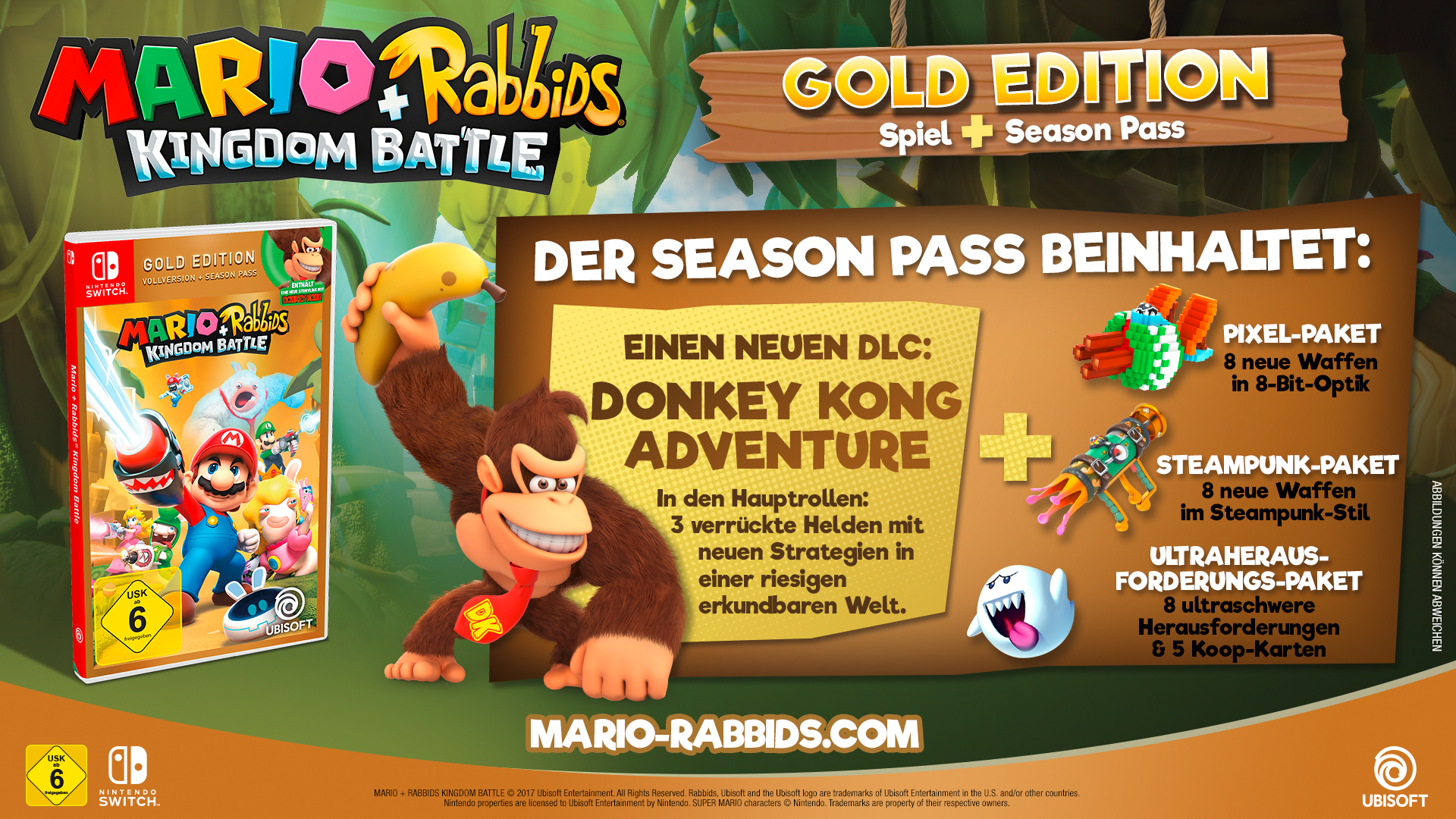 Mario & Rabbids Kingdom Battle Gold Edition Mario & Rabbids Kingdom Battle Gold Edition