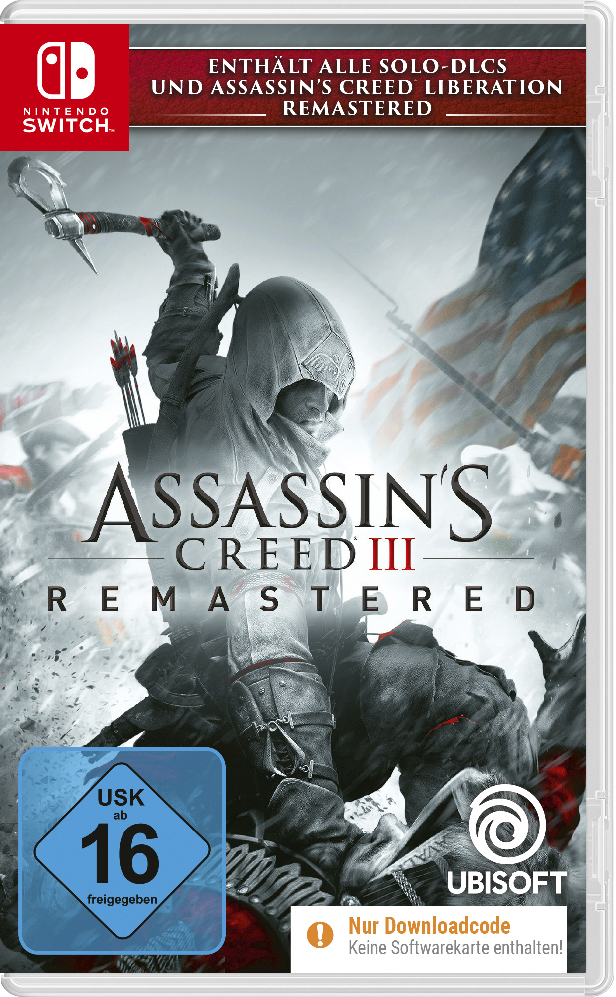 Assassin's Creed 3 Remastered (Code in the Box)