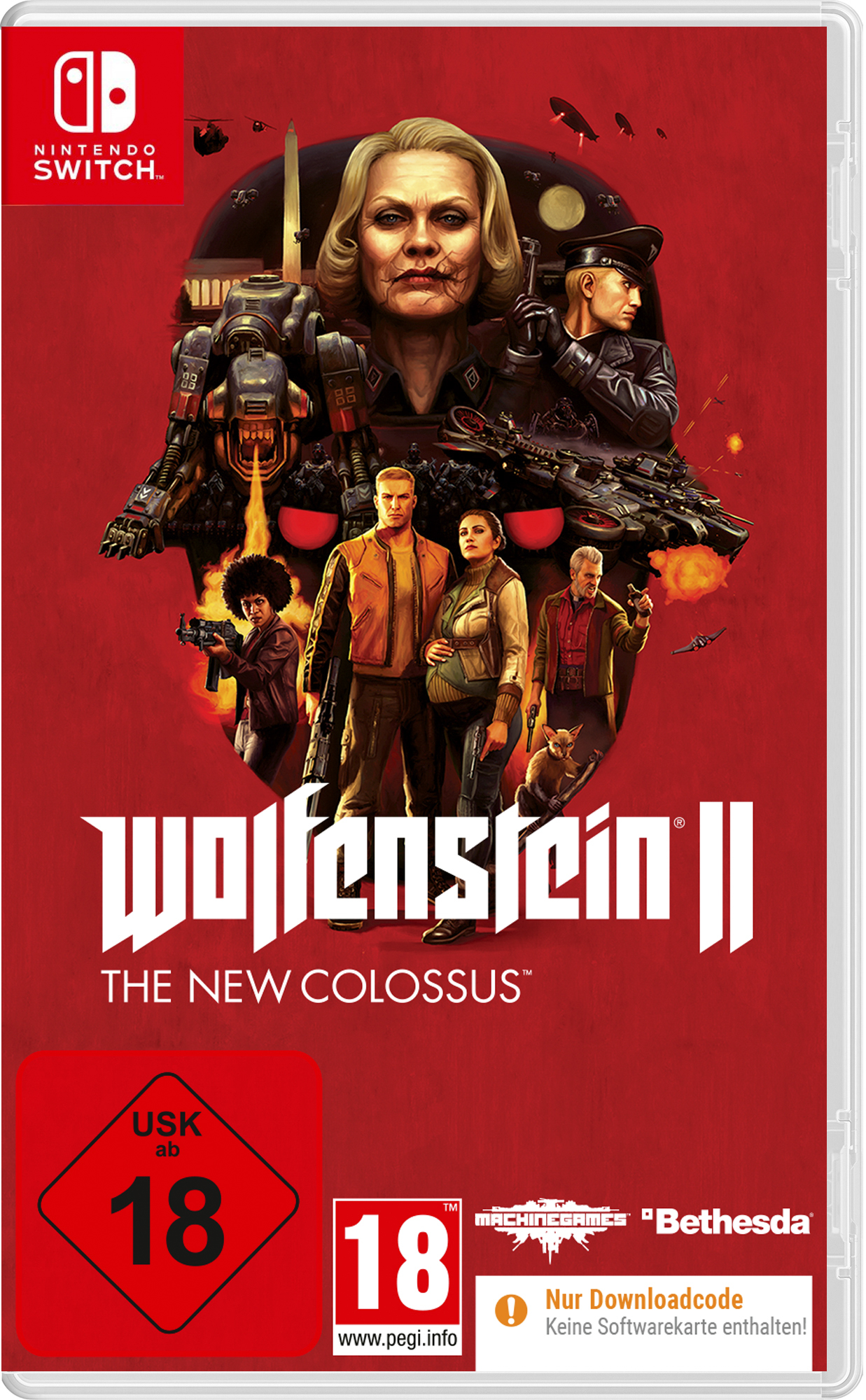 Wolfenstein II: The New Colossus (Code in the Box)