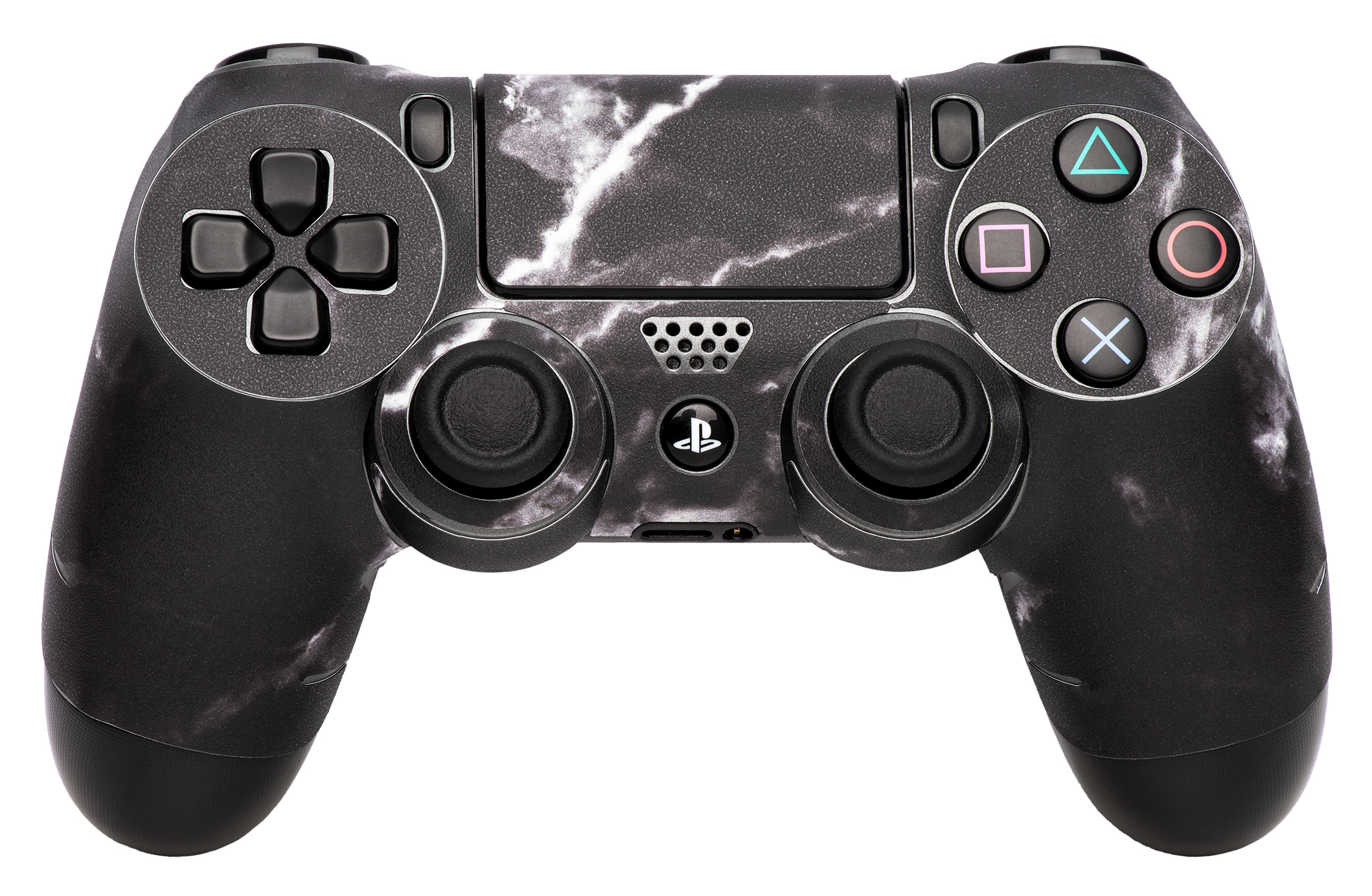 Skins - Sticker für PlayStation 4 Controller (Black Marble)
