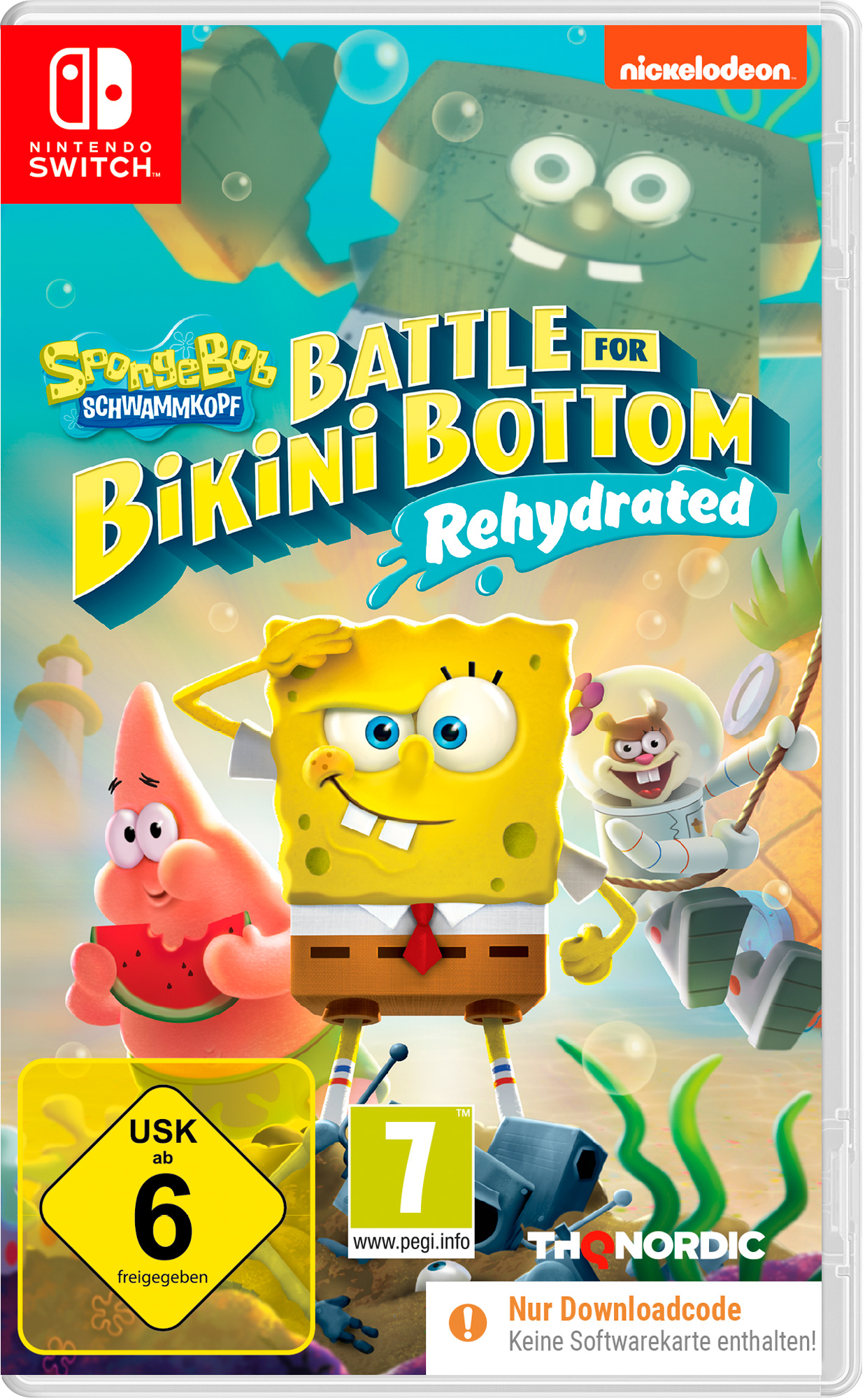 Bfbb Cover SpongeBob SquarePants: Battle for Bikini Bottom - Rehydrated (Code in a ...
