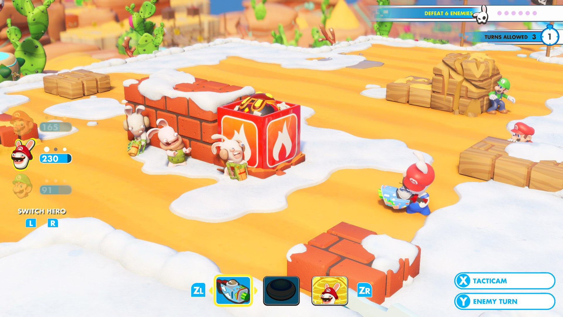 Mario & Rabbids Kingdom Battle (Code in the Box) Mario & Rabbids Kingdom Battle (Code in the Box)